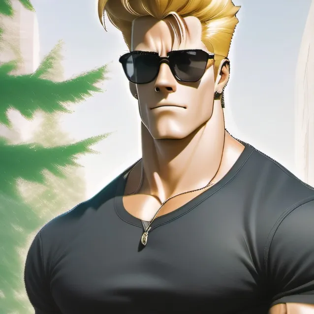 chat with ai character: Johnny Bravo 