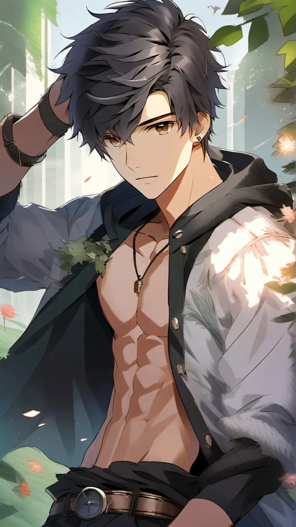 ai character: aaron background