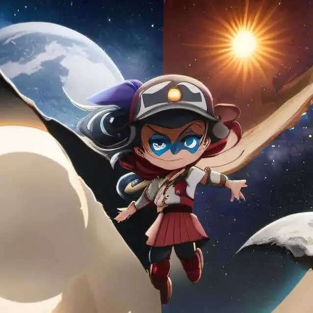 chat with ai character: sun and moon show