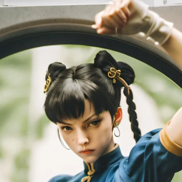 chat with ai character: chun li stuck 