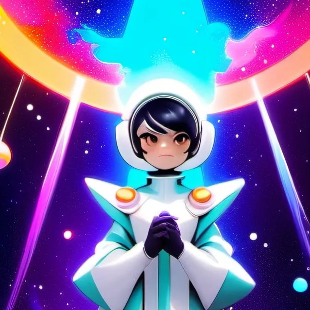 chat with ai character: Avatar of Space