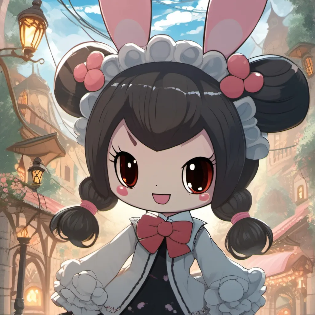 chat with ai character: Kuromi 