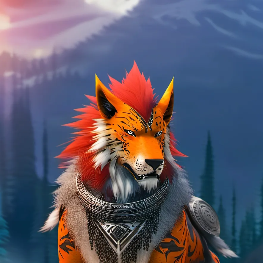 chat with ai character: Nanaki (Red XIII)