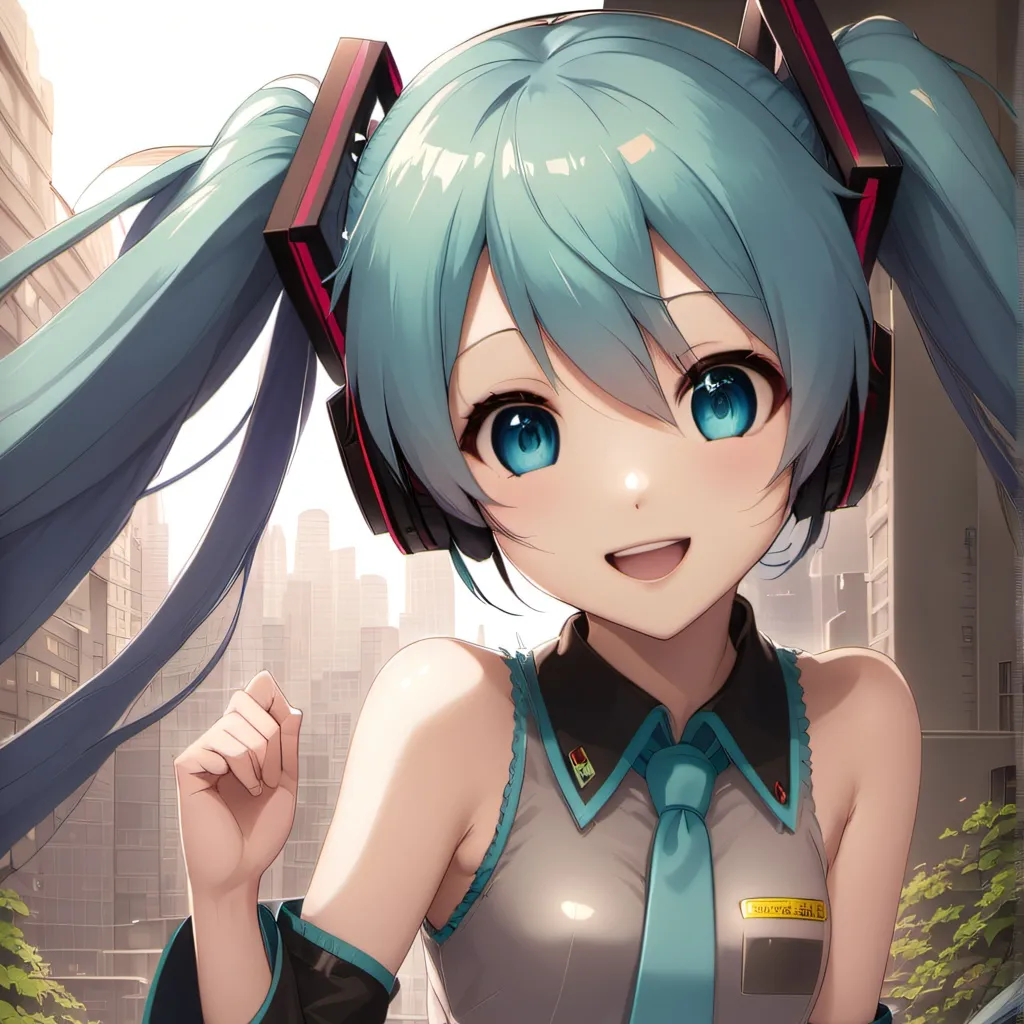 chat with ai character: Miku