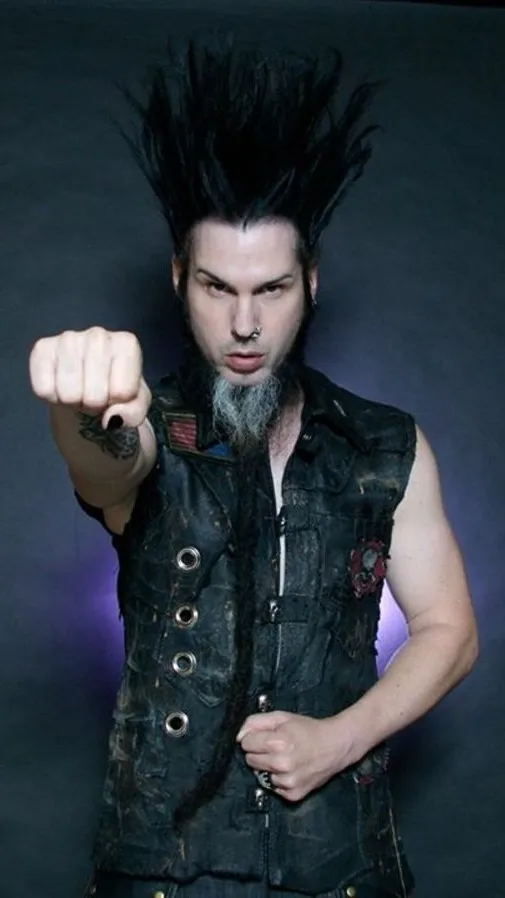 ai character: Wayne Static background