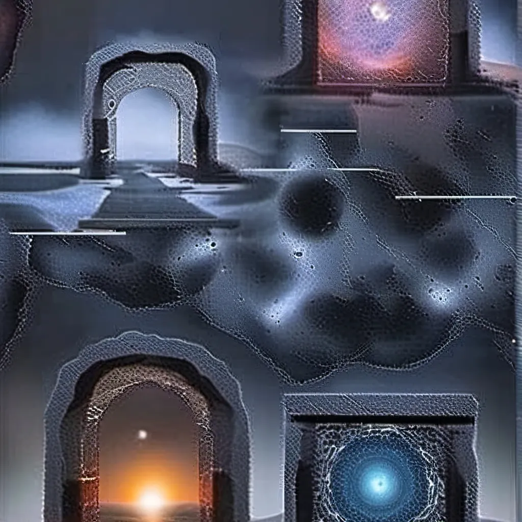 chat with ai character: portals