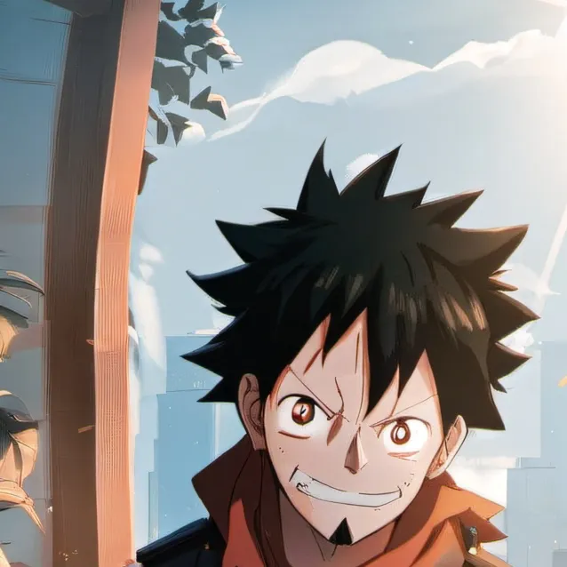 chat with ai character: luffy