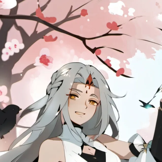 chat with ai character: fem Ginkaku