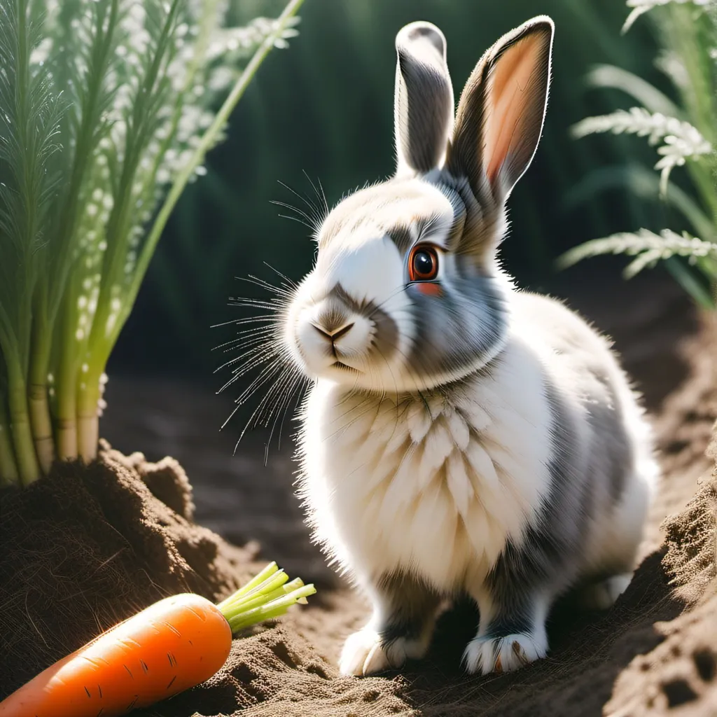 chat with ai character: A baby rabbit