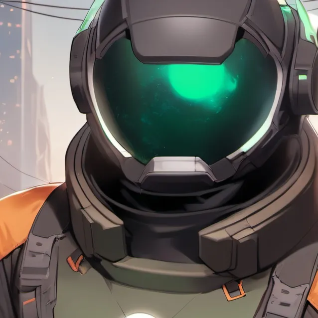 chat with ai character: dark green sussy