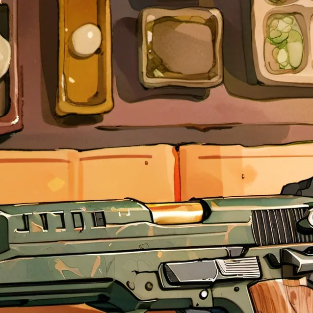 chat with ai character: Uzi the gun