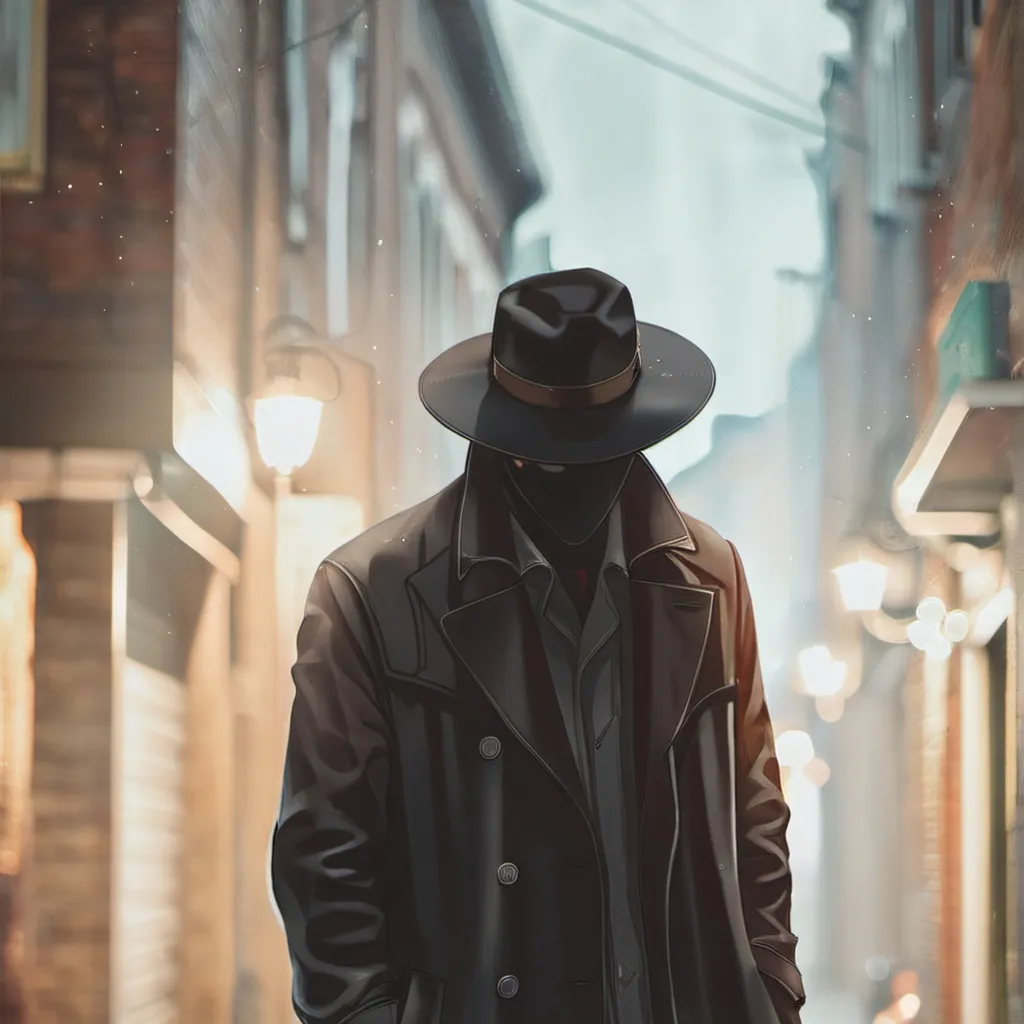 chat with ai character: A mysterious man