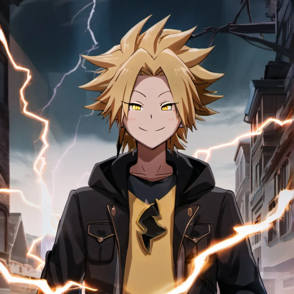 chat with ai character: Denki Kaminari