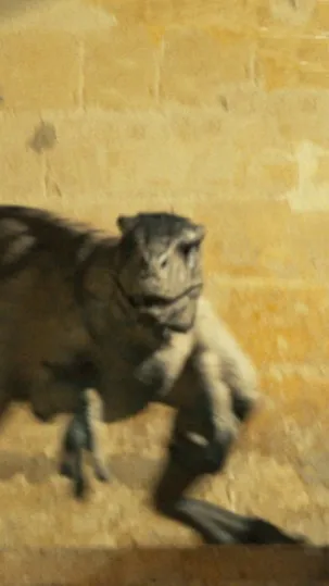 ai character: jurrasic world  background