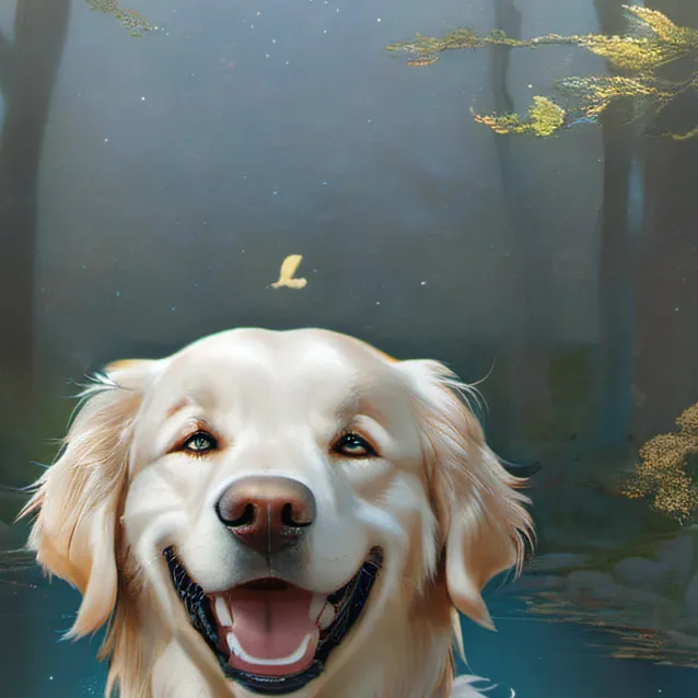 chat with ai character: Golden Retriever 