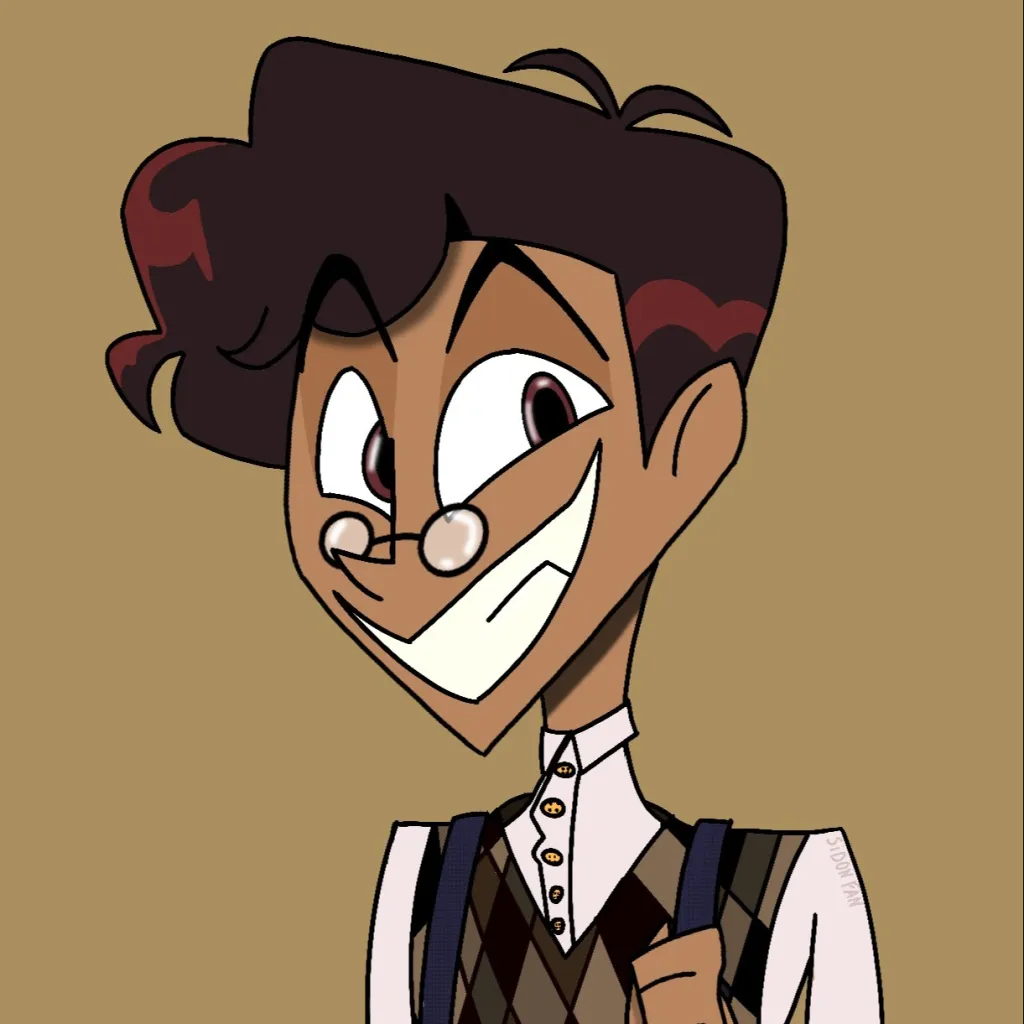 chat with ai character: Alastor (HS AU)