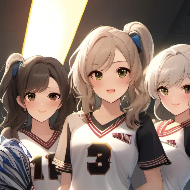 chat with ai character: cheerleading squad