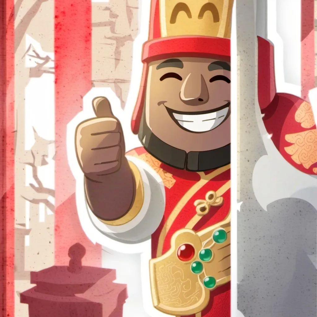 chat with ai character: chinese thumbs guy