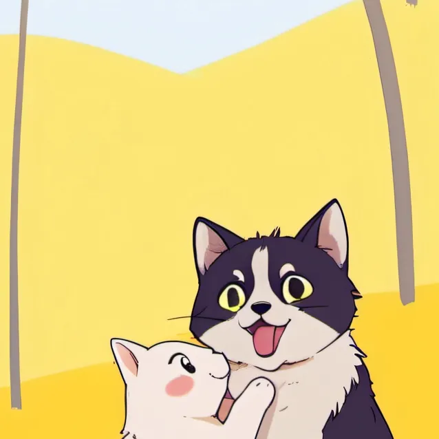 chat with ai character: luna and mark