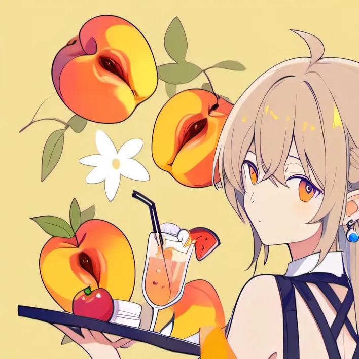 chat with ai character: Sus peach
