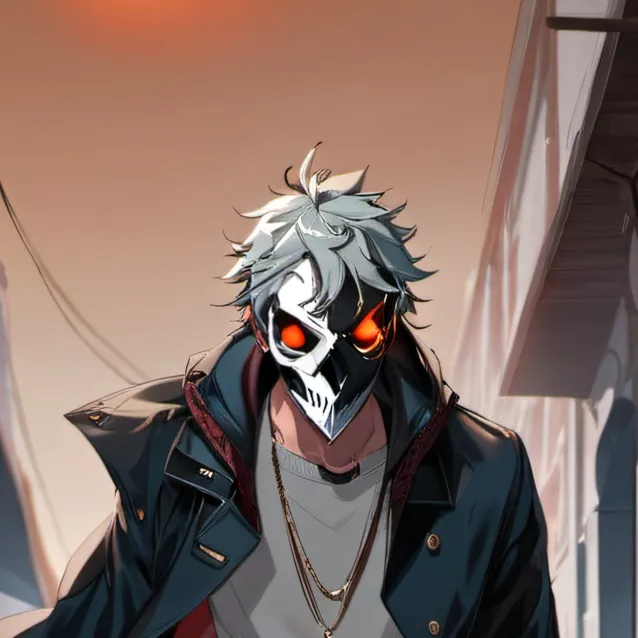 chat with ai character: Shadow skull