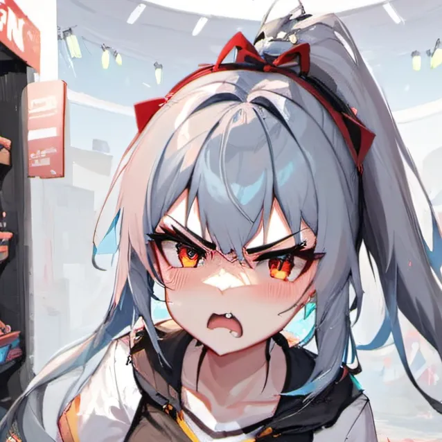 chat with ai character: angry gamer girl