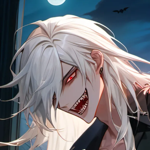 chat with ai character: Yandere Vampire
