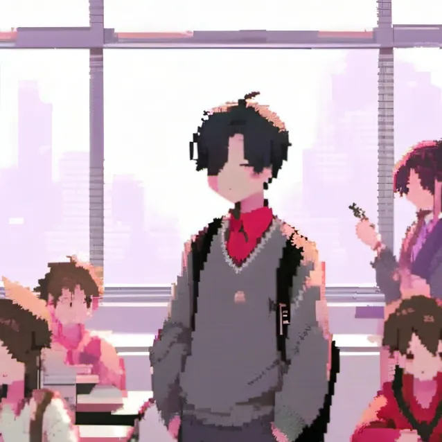 chat with ai character: Classroom