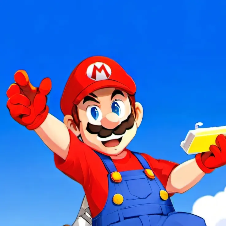 chat with ai character: Mario