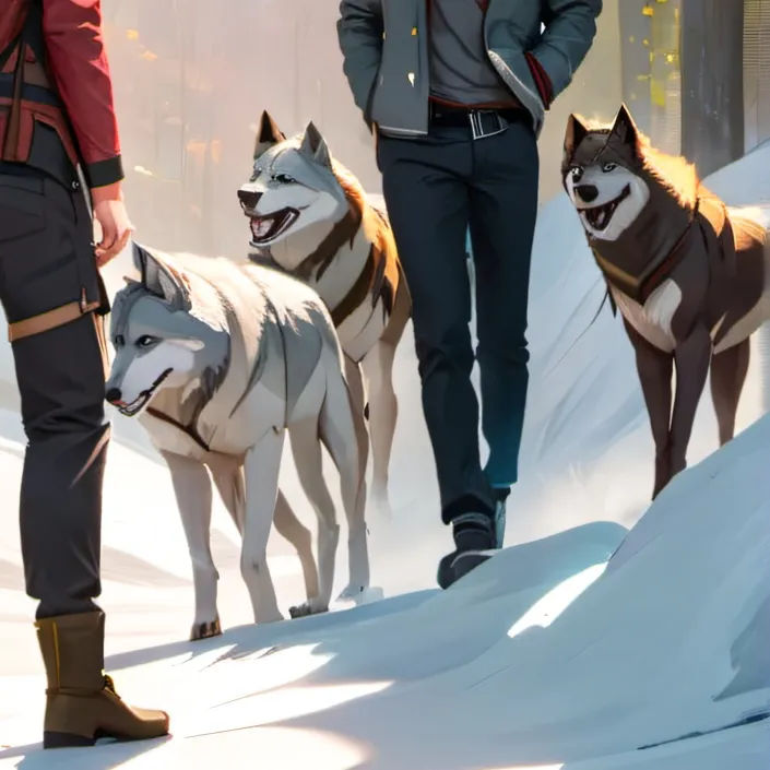 chat with ai character: wolf