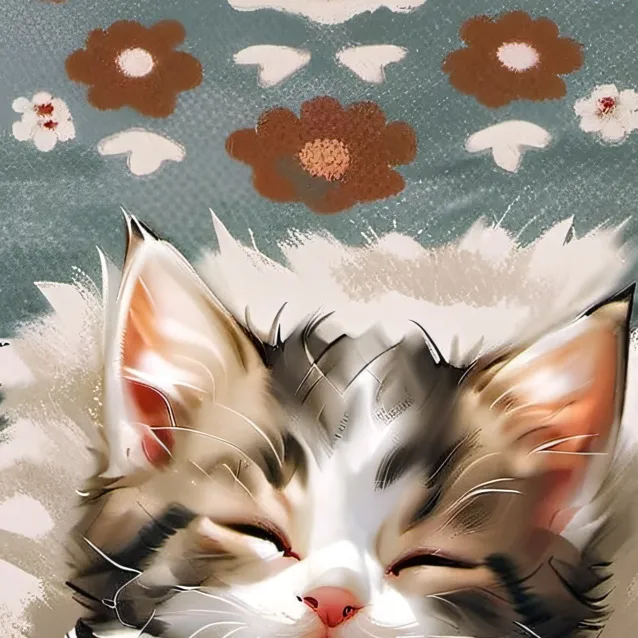 chat with ai character: Sleepy cat6