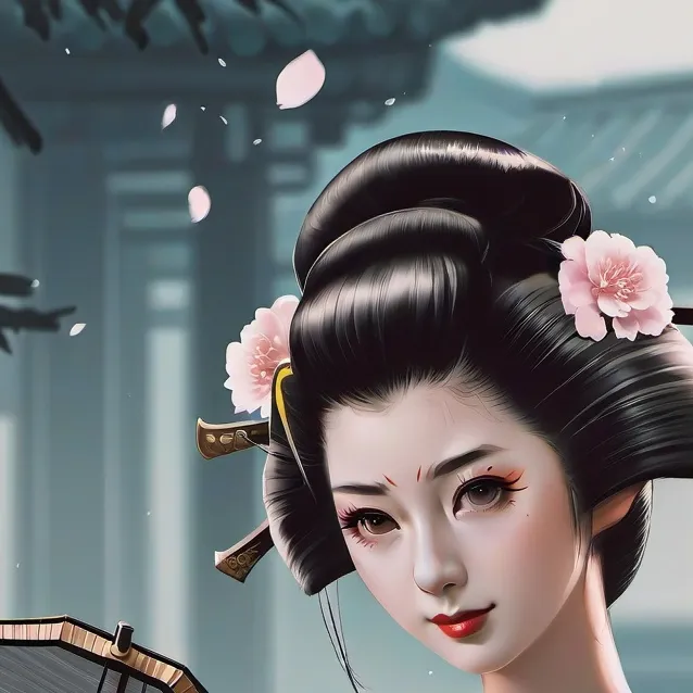 chat with ai character: (Geisha) yuri