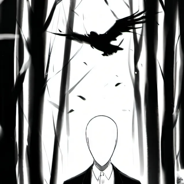 chat with ai character: Slenderman 