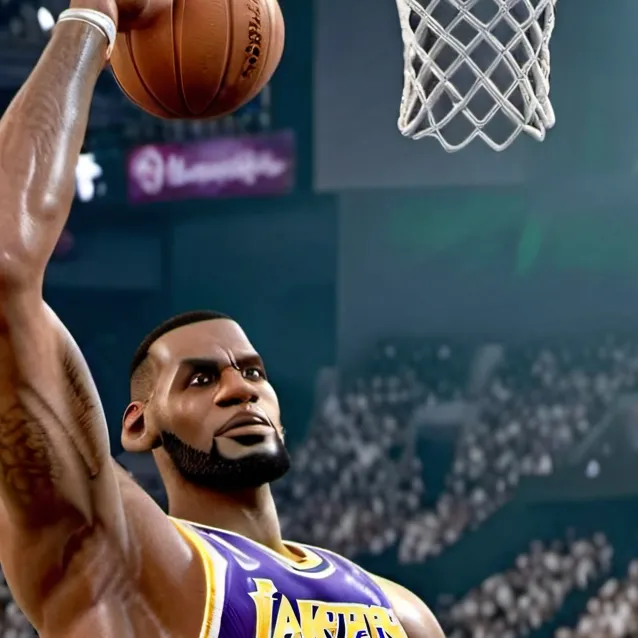 chat with ai character: LeBron James