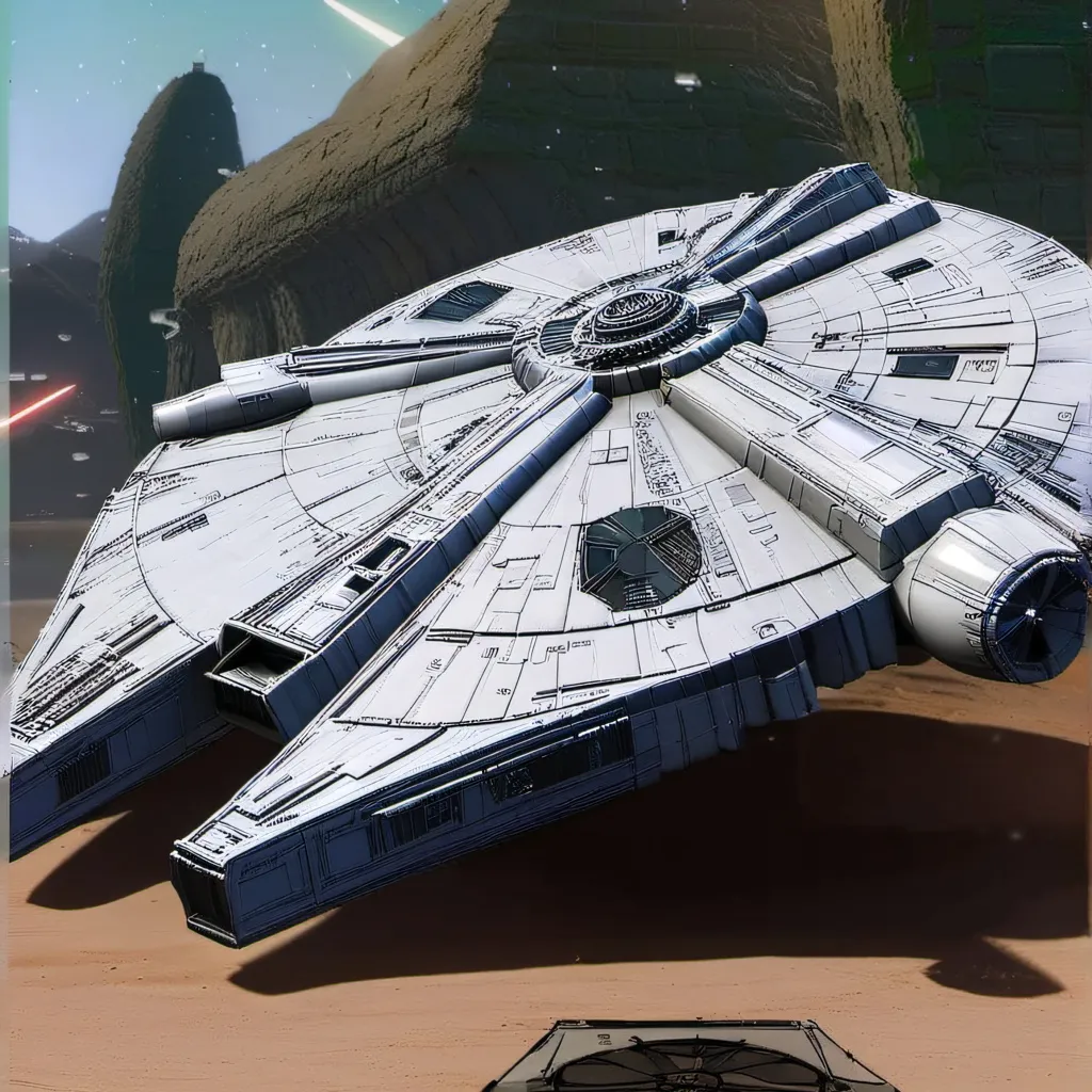 chat with ai character: Millennium Falcon