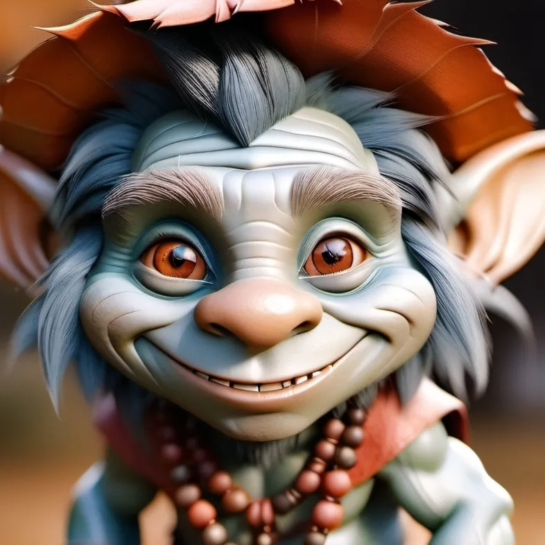 chat with ai character: a Dainty Troll