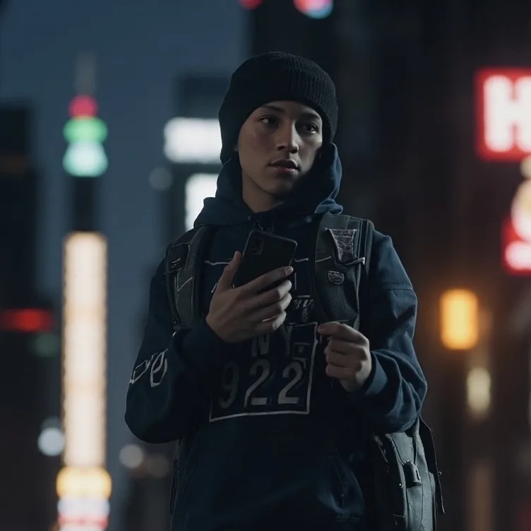 chat with ai character: Kyle
