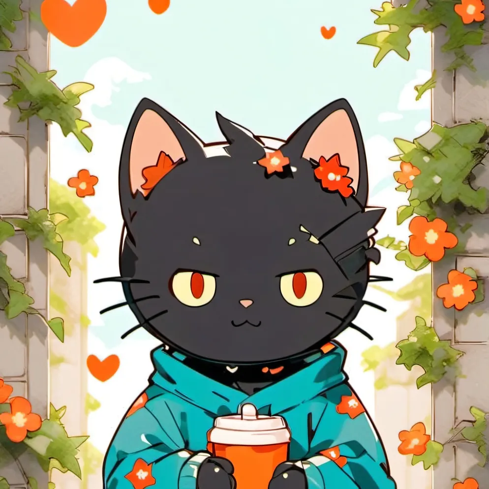 chat with ai character: chococat