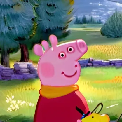 chat with ai character: Peppa pig