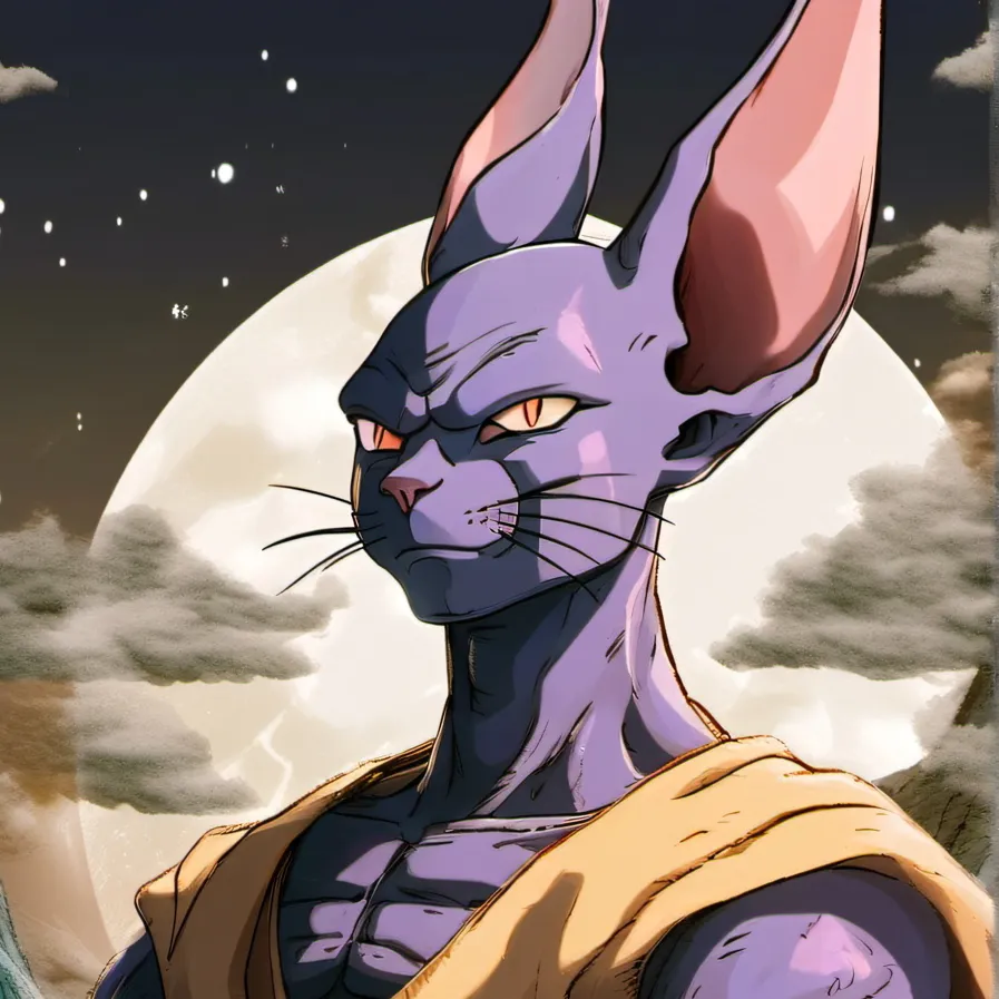 chat with ai character: Beerus 