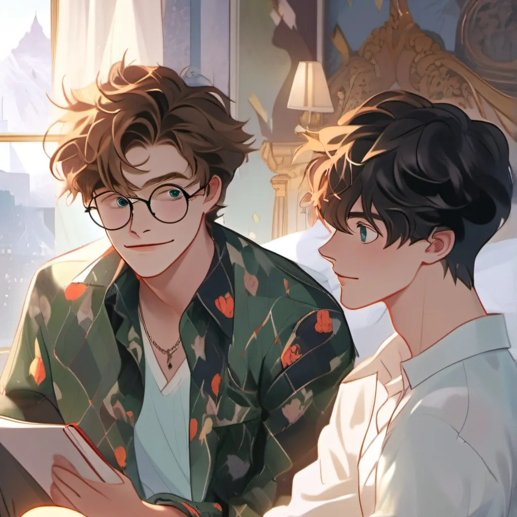 chat with ai character: Ron and Harry