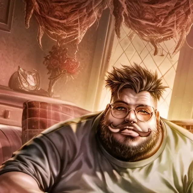 chat with ai character: Fat guy