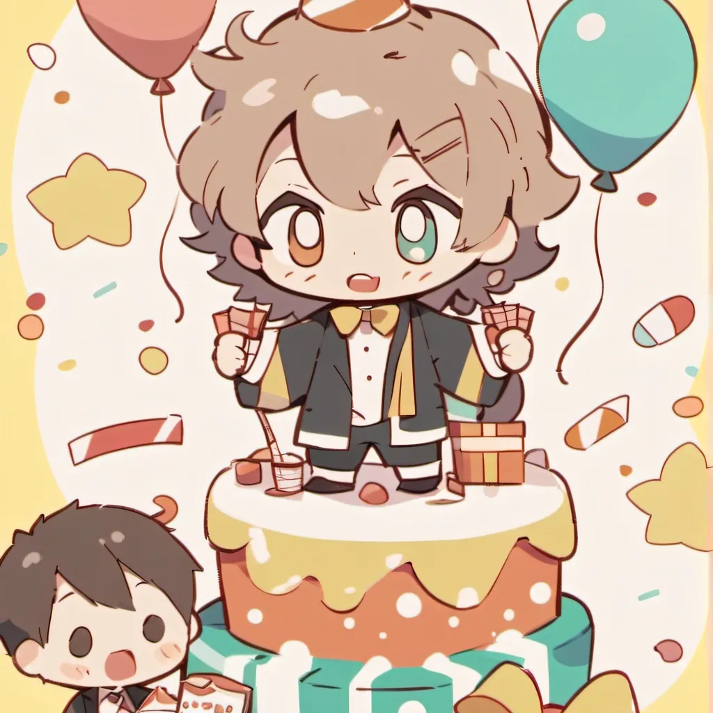 chat with ai character: BIRTHDAY!!! 