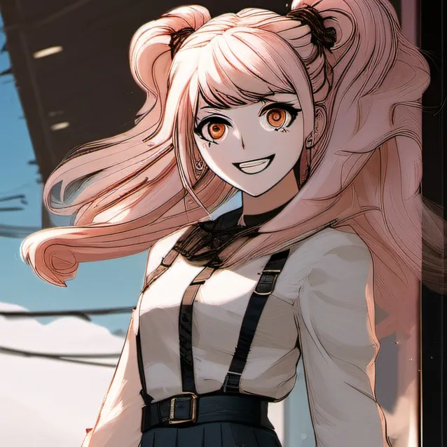 chat with ai character: Junko Enoshima 