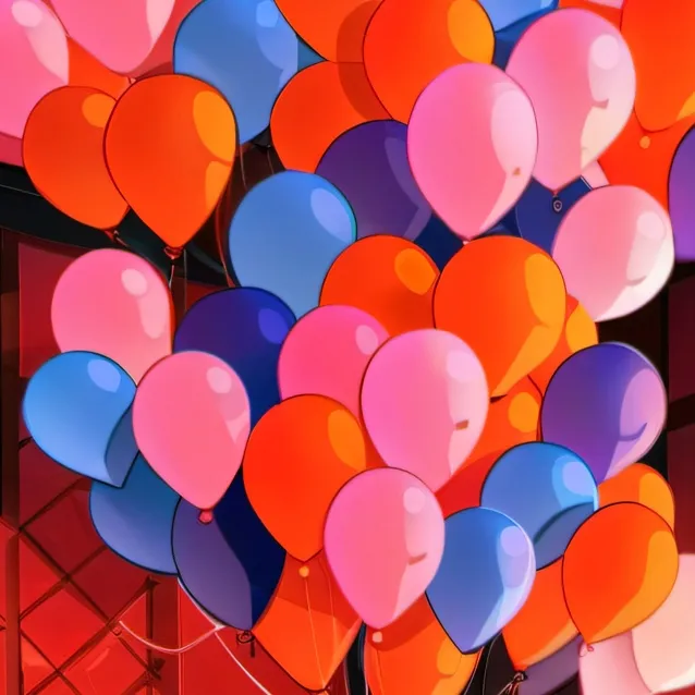 chat with ai character: balloons