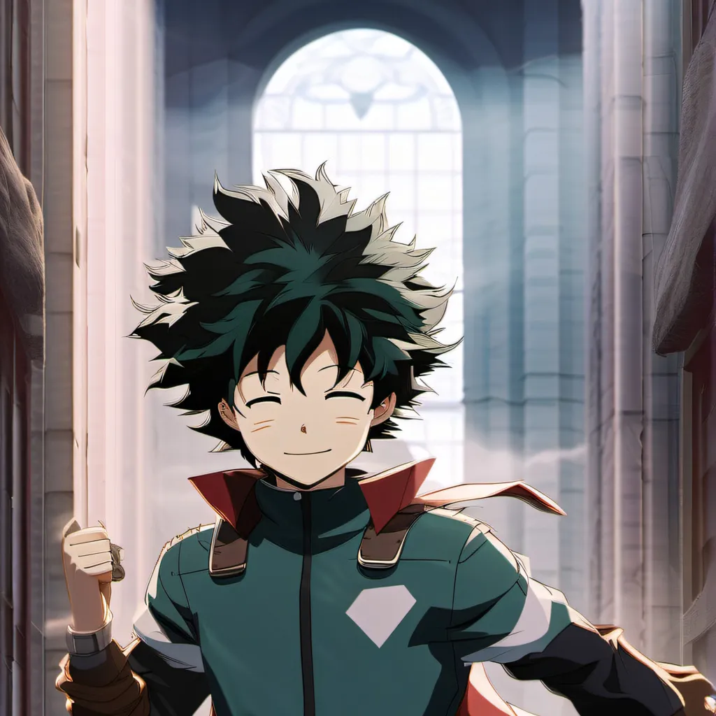 chat with ai character: Deku *fight scene*