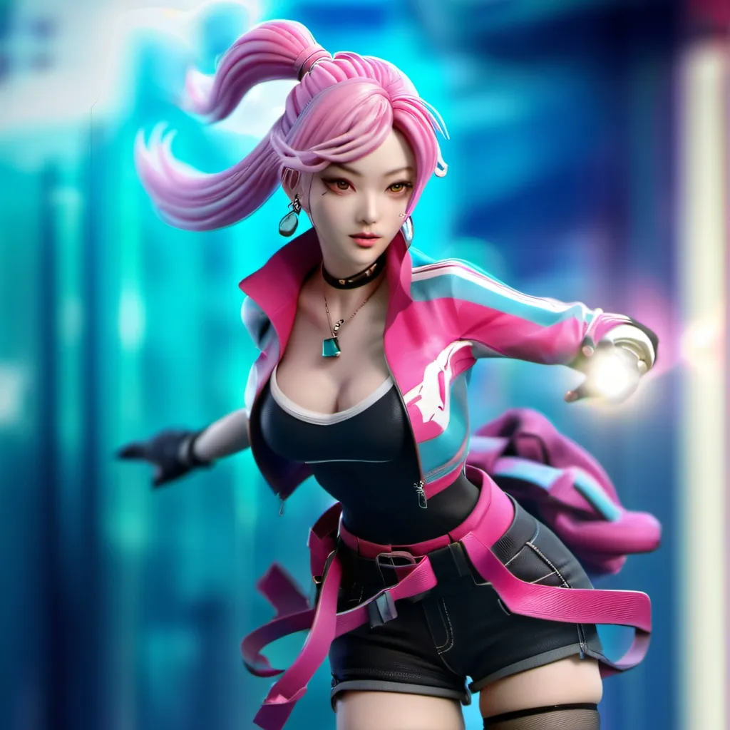 chat with ai character: hanabi