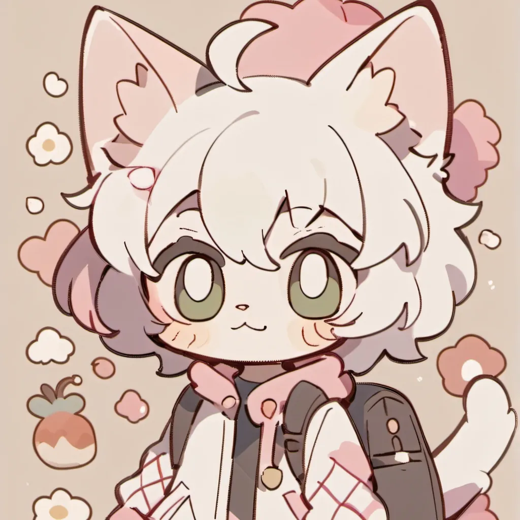 chat with ai character: emoji cat baby