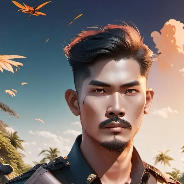 chat with ai character: Filipino soldier