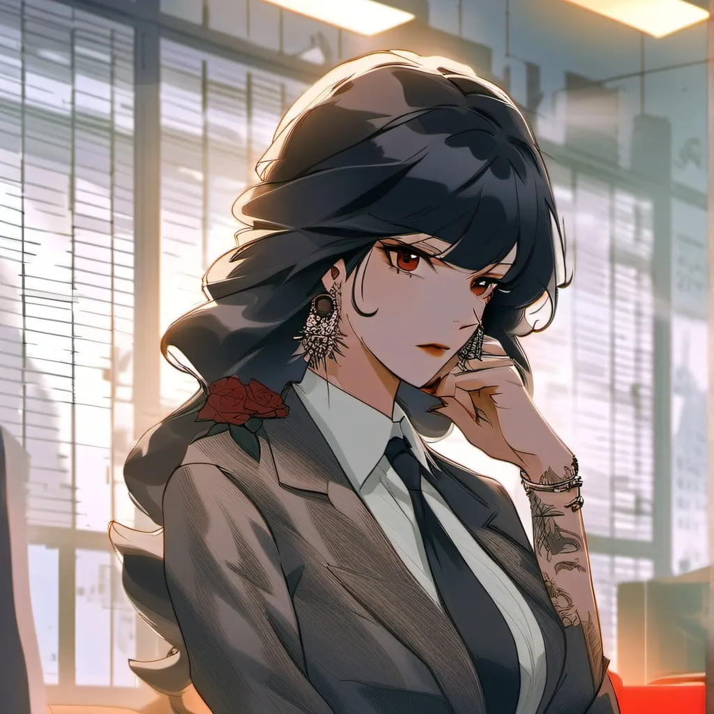 chat with ai character: Mafia girlfriend